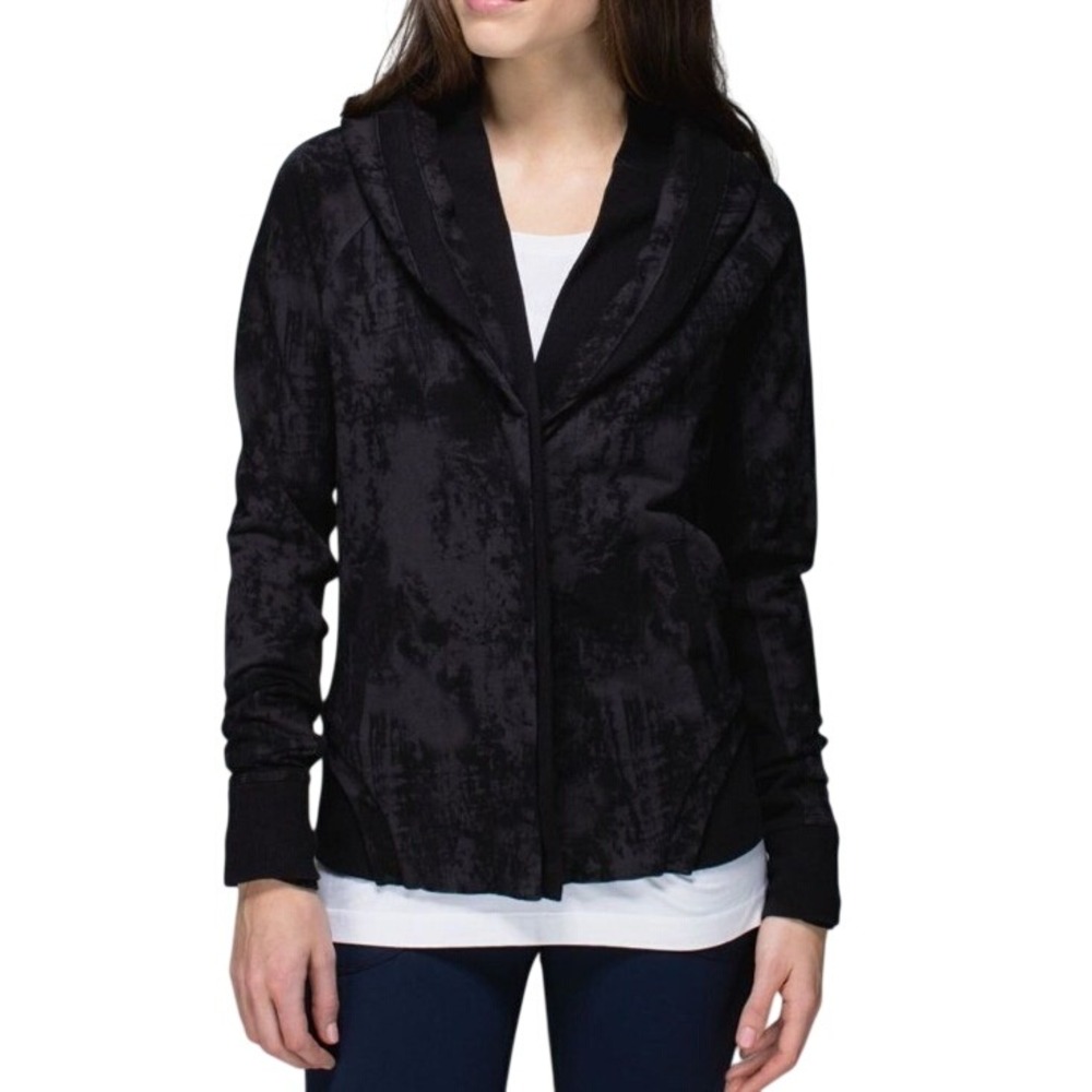 Lululemon To Class Jacket in Sea Bed Black Deep Coal / Black Size‎ 8